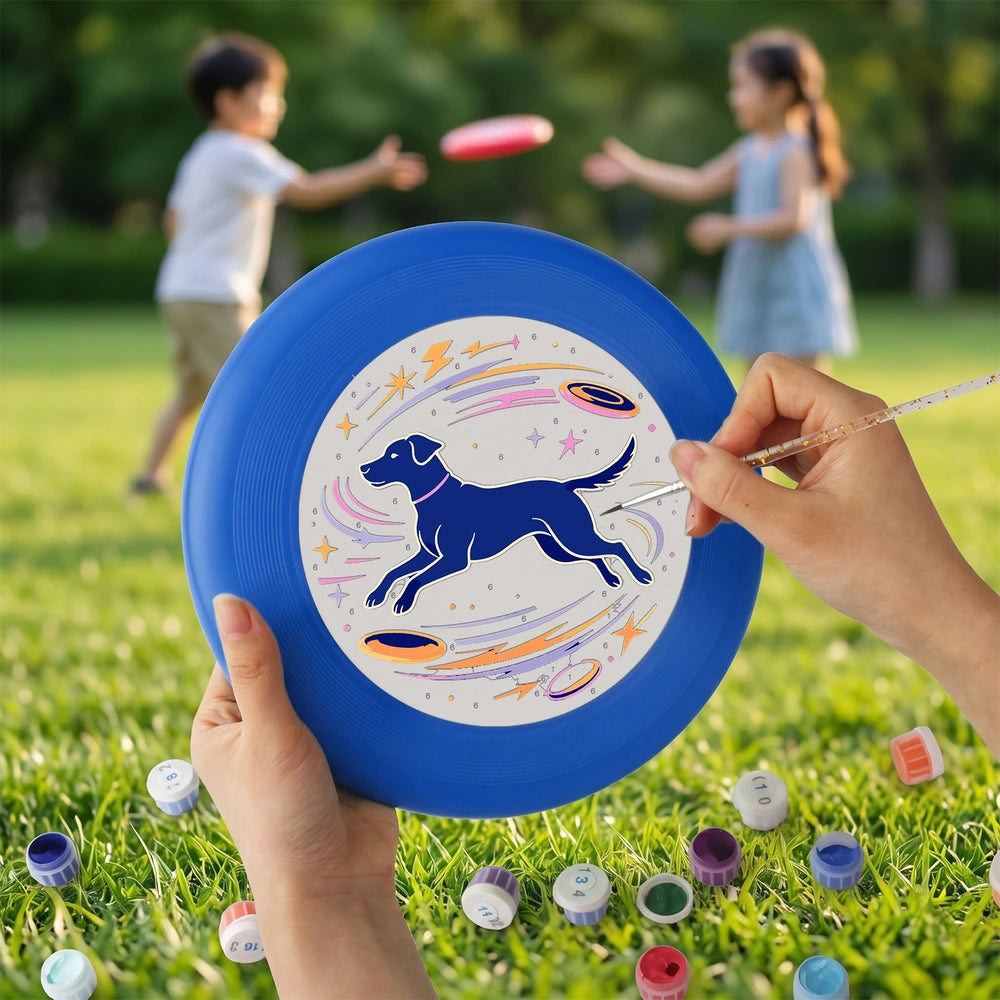 
Paint by Numbers - Frisbee | Space Dog Constellation