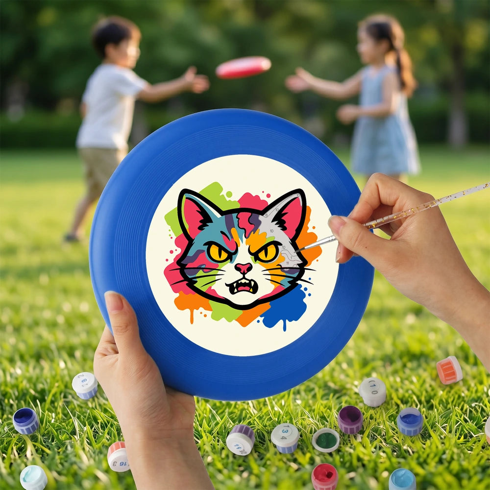 Paint by Numbers - Frisbee | Splash Art Cat