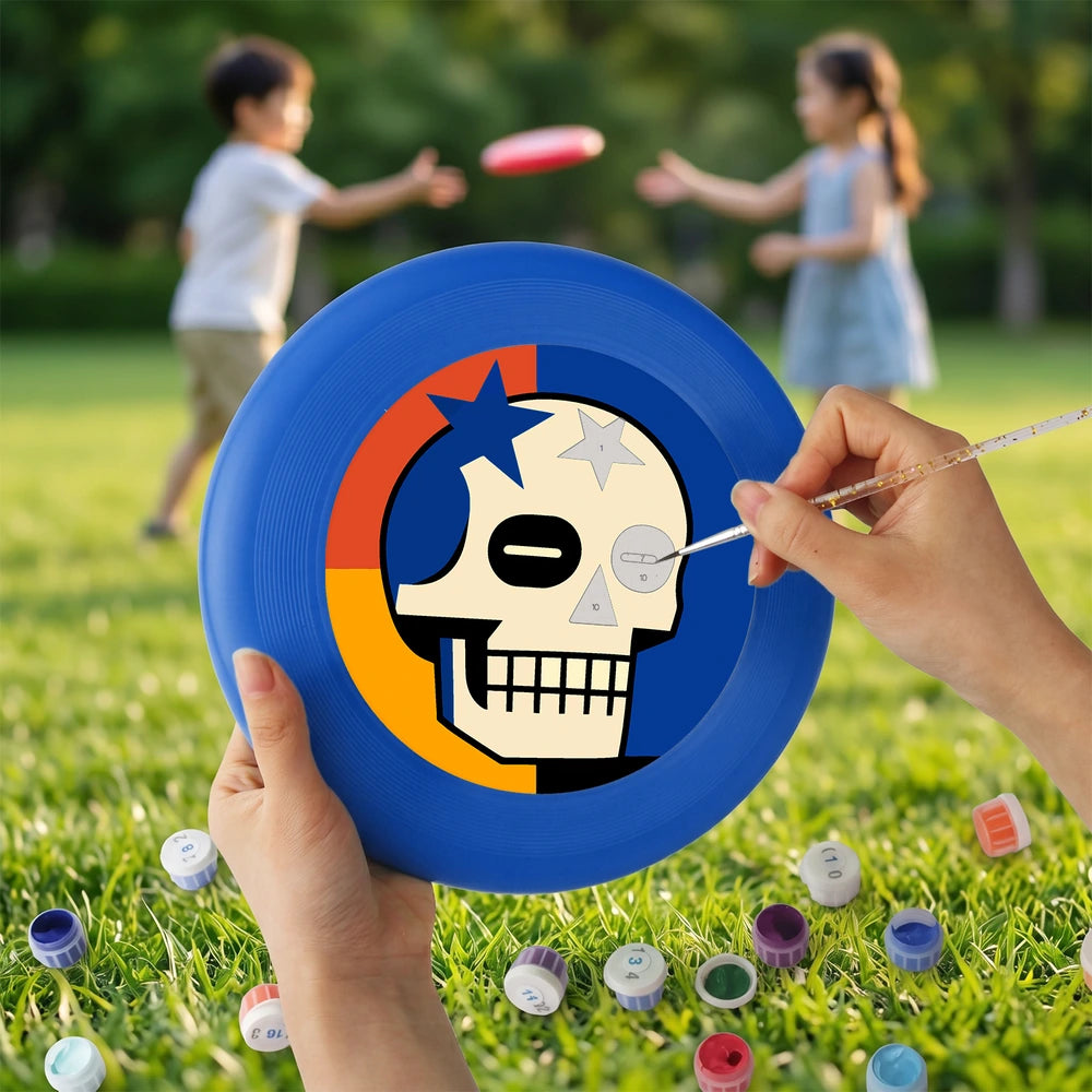 Paint by Numbers - Frisbee | Star Skull