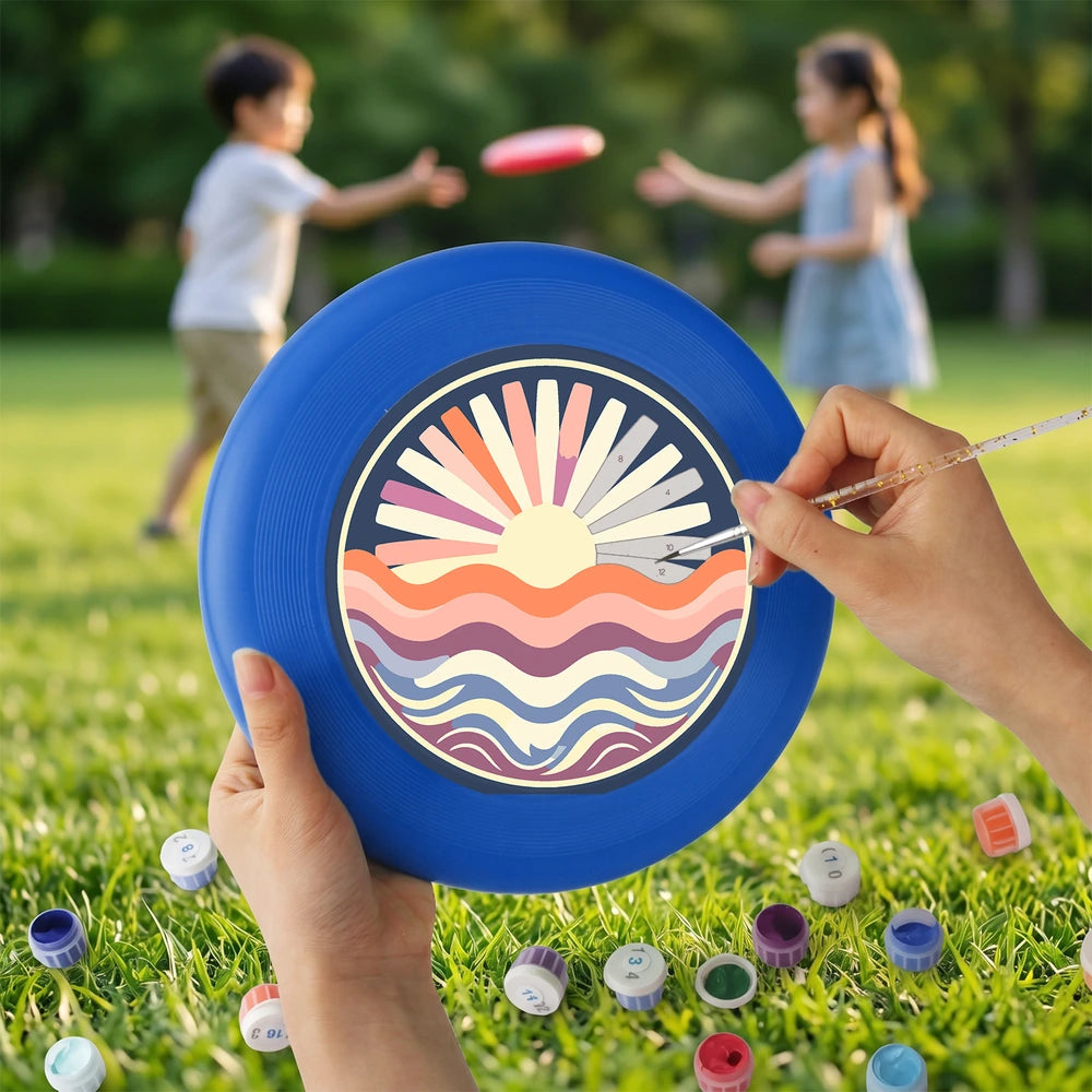 
Paint by Numbers - Frisbee | Sunrise over the Waves