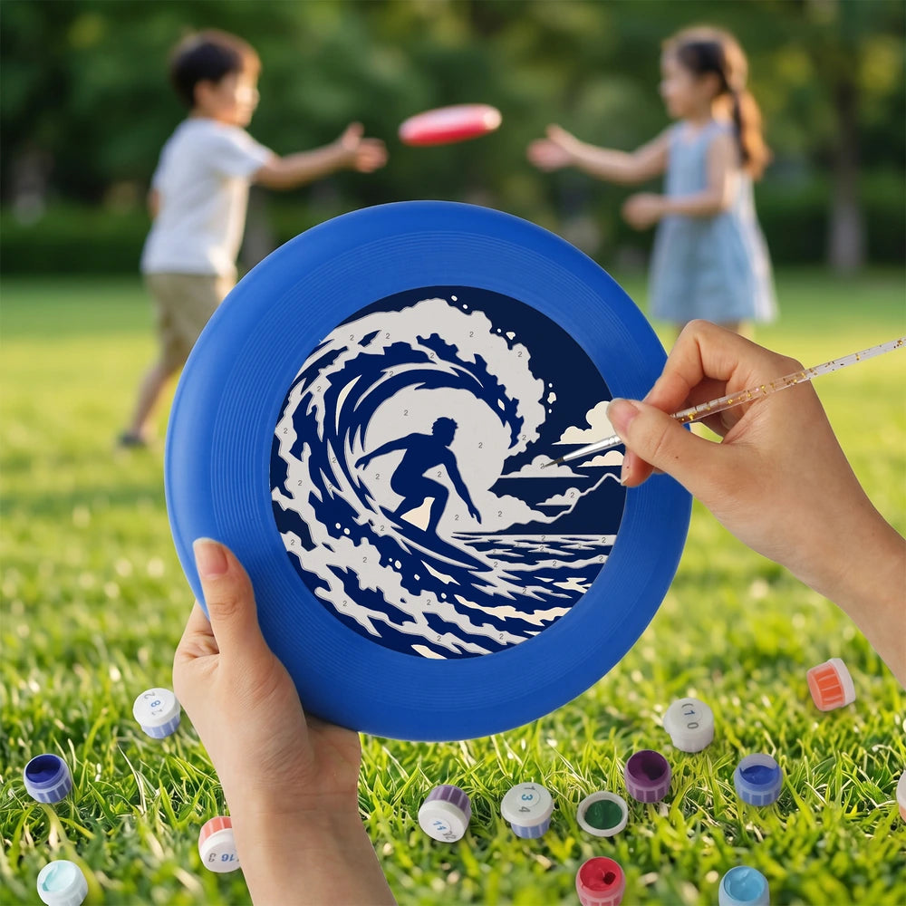 
Paint by Numbers - Frisbee | Surfer in the Wave