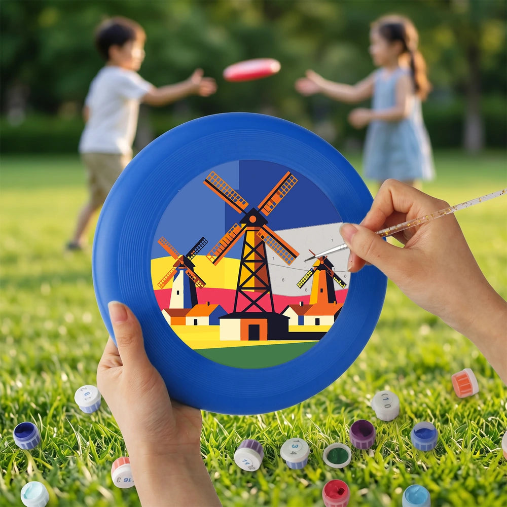 Paint by Numbers - Frisbee | Village Windmills