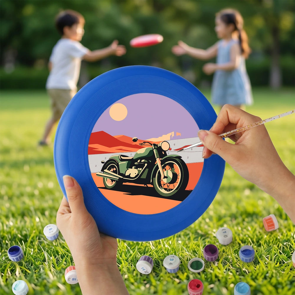 Paint by Numbers - Frisbee | Vintage Motorcycle