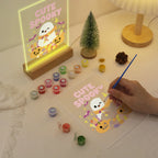 Paint by Numbers - Halloween Light | Cute Spooky Ghost with Candy