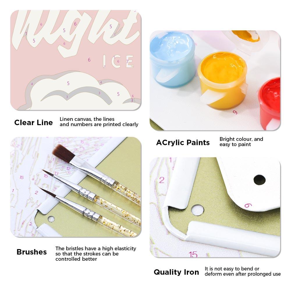 Paint by Numbers – Vintage Metal Bar Art | Give Your Brain the Night Off