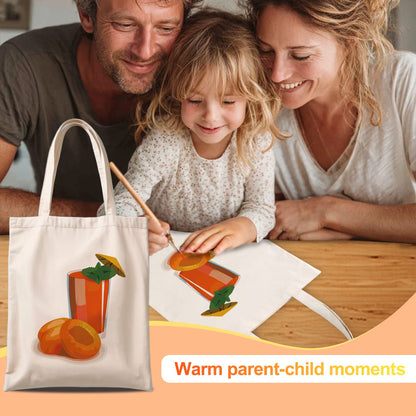 Paint by Numbers – DIY Totebag | Apricot Juice