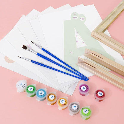 Paint by Numbers – Alphabet Painting Kit | A to Z Animal Friends