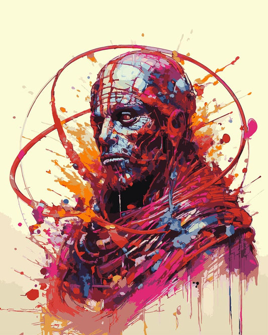 Paint By Numbers - Android C 037 - by Guenter Puschmann