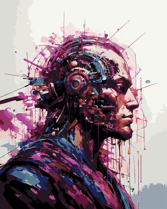Paint By Numbers - Android C 080 - by Guenter Puschmann