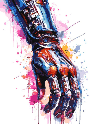 Paint By Numbers - Android C 142 - by Guenter Puschmann