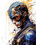Paint By Numbers - Android C 217 - by Guenter Puschmann