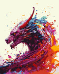 Paint By Numbers - Dragon 023 - by Guenter Puschmann
