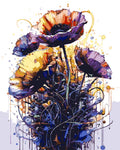 Paint By Numbers - Flowers 002 - by Guenter Puschmann