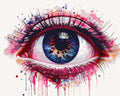 Paint By Numbers - Look at me 015 - by Guenter Puschmann