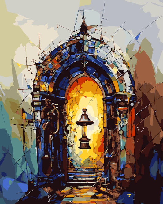 Paint By Numbers - Portal 011 - by Guenter Puschmann