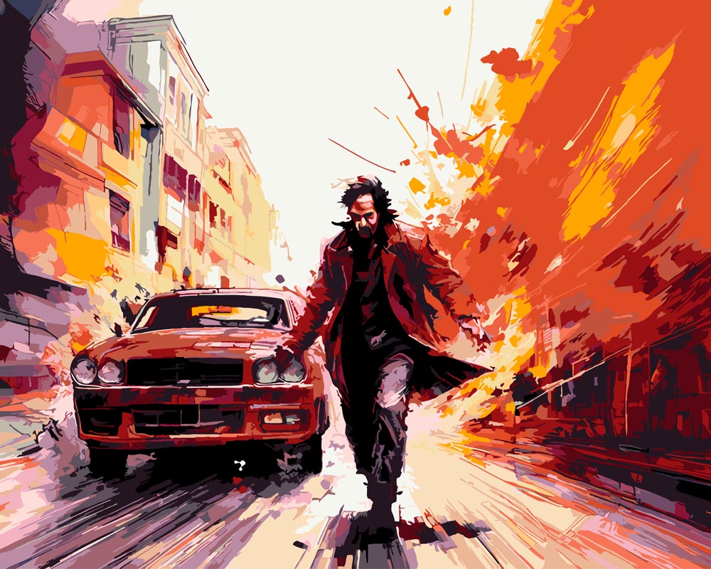 Paint By Numbers - Runaway - by Guenter Puschmann – Paint by Numbers - DIY