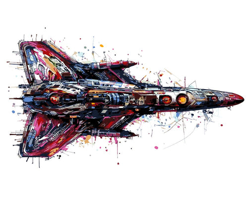 Paint By Numbers - AAAA - by Guenter Puschmann
