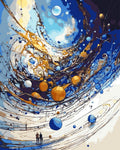 Paint By Numbers - Untitled 008 - by Guenter Puschmann