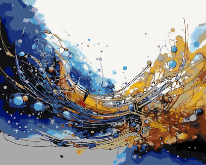 Paint By Numbers - Untitled 009 - by Guenter Puschmann