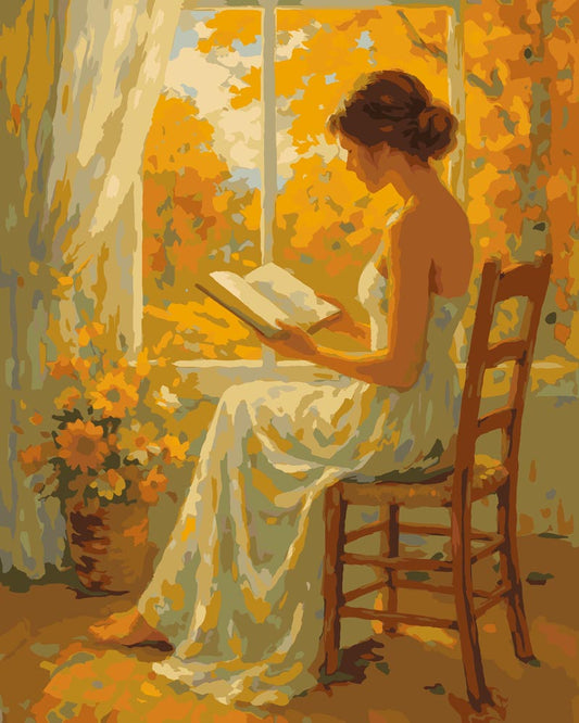Paint by Numbers - Window Reading