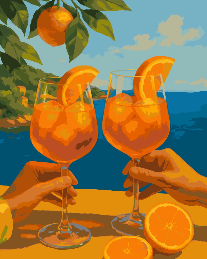 
Paint by Numbers - Summer Reflections – Aperitivo for Two 2