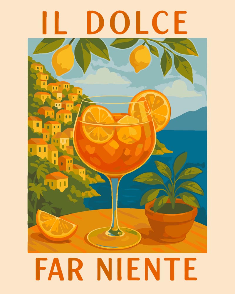 
Paint by Numbers - Il Dolce Far Niente