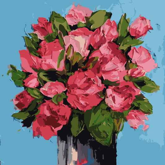 Paint by Numbers – Sailing Ship on Gentle Waves - by Mariia Sukalova