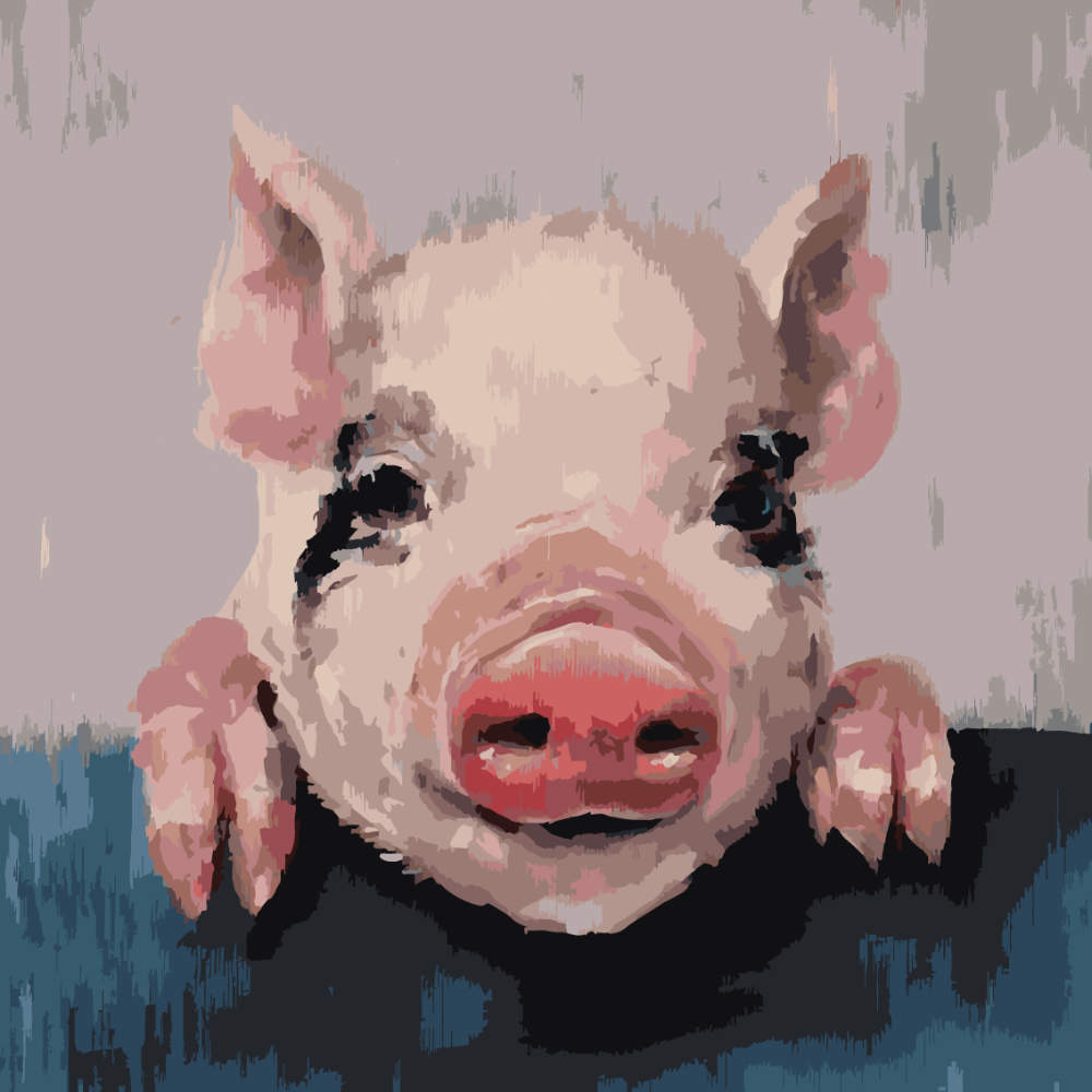 Paint by Numbers - Windmill in Bloom - by Mariia Sukalova