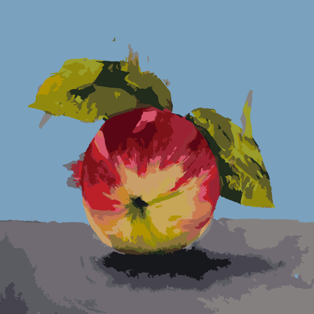 Paint by Numbers - Cloudy Sky over Green Hills - by Mariia Sukalova