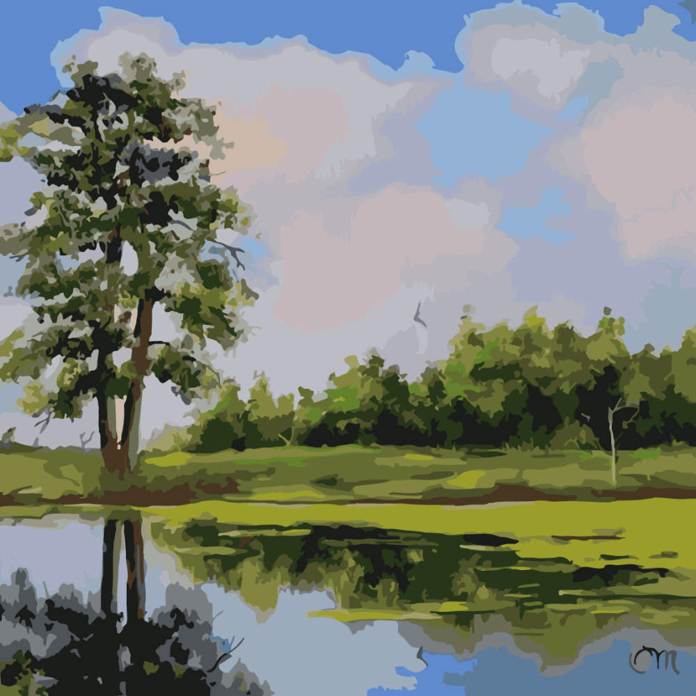 Paint by Numbers - Winter Path through the Mountains - by Mariia Sukalova