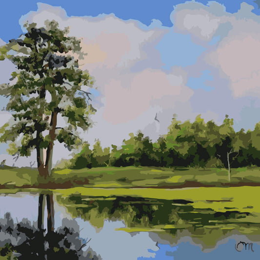 Paint by Numbers - Winter Path through the Mountains - by Mariia Sukalova