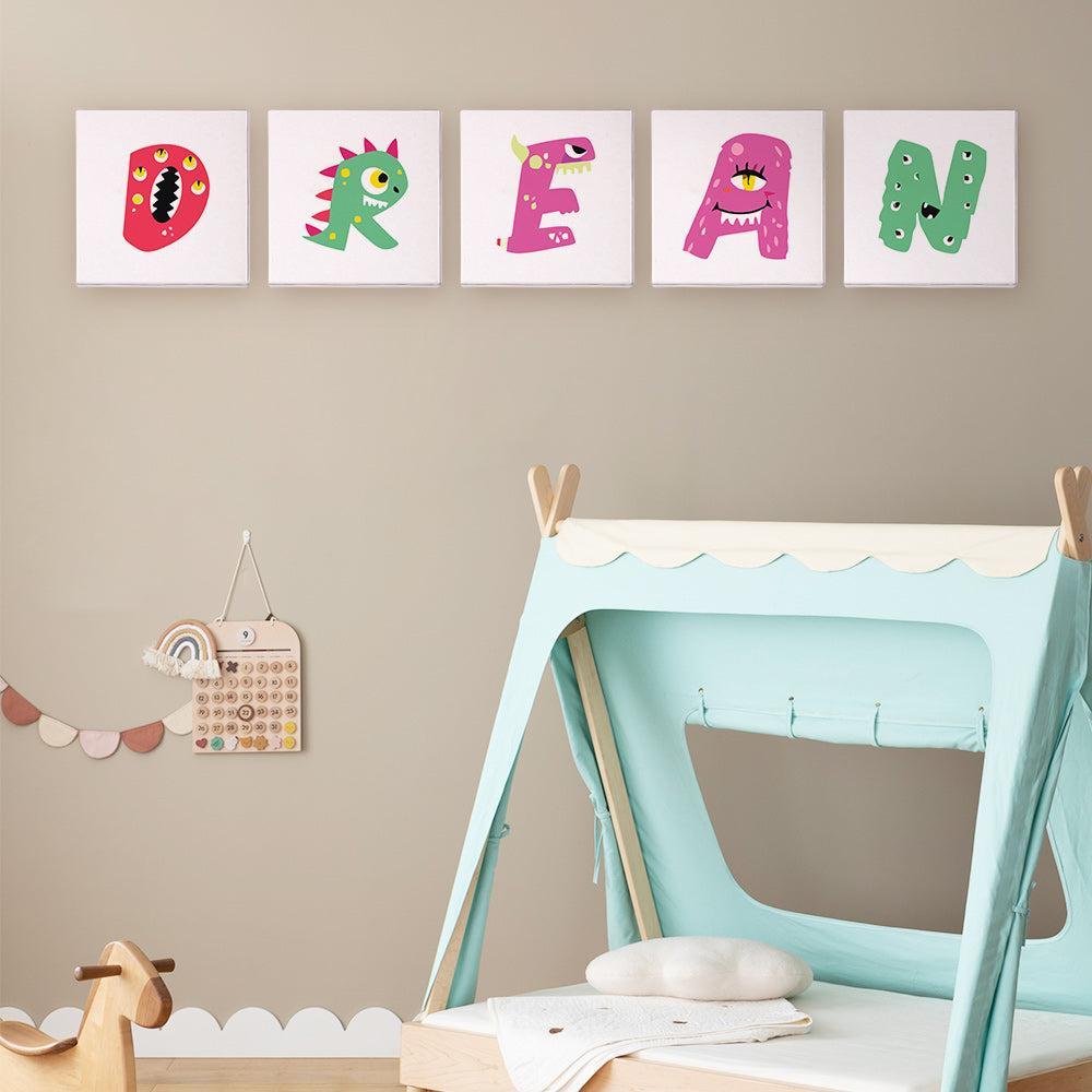 Paint by Numbers – Alphabet Painting Kit | A to Z Funky Monsters