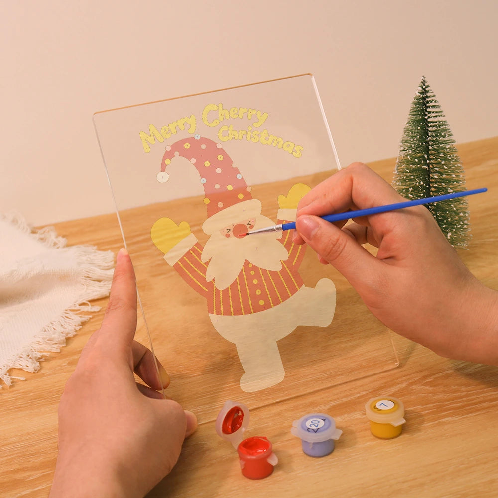 Paint by Numbers - Christmas Light | Cheering Christmas Gnome