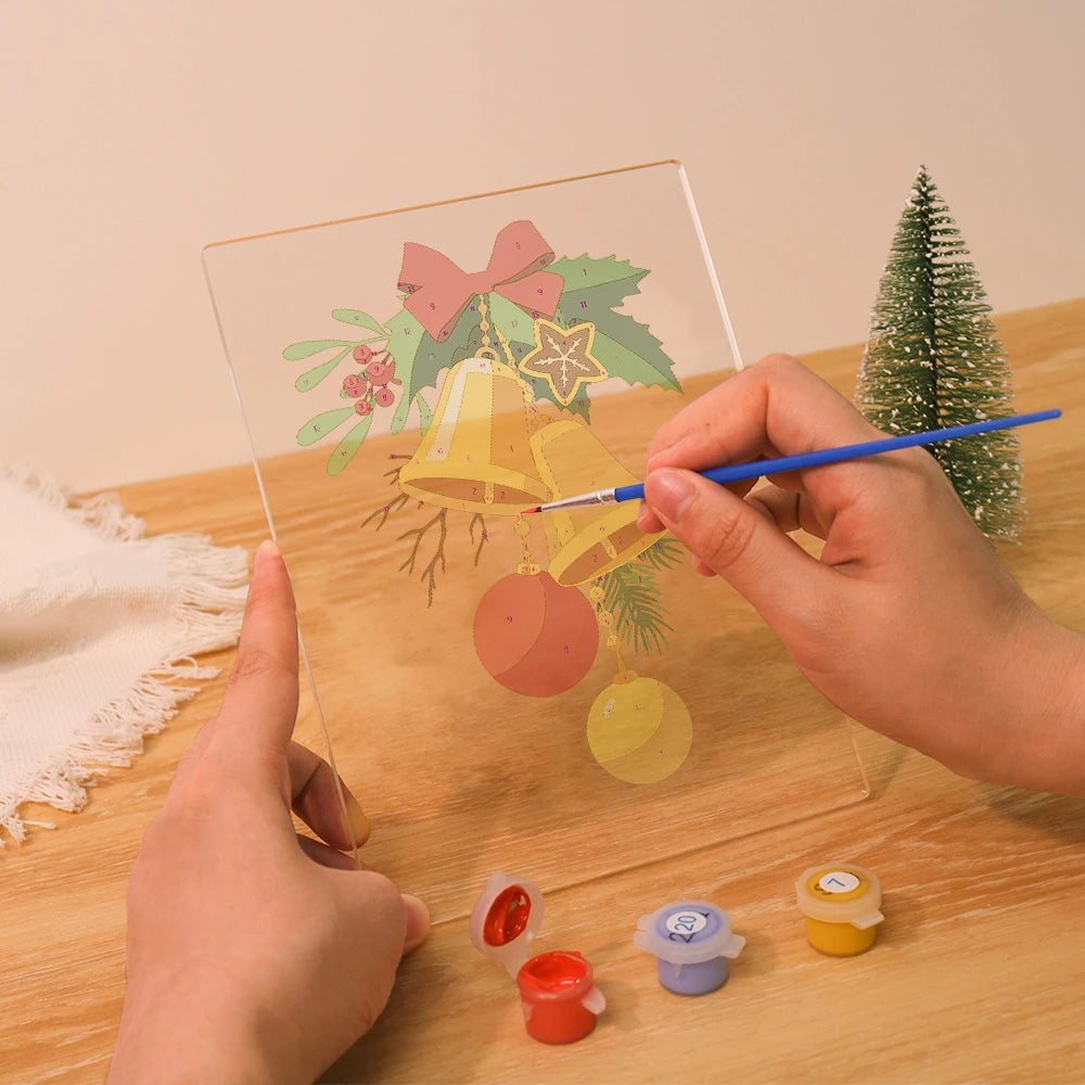 
Paint by Numbers - Christmas Light | Golden Christmas Bells