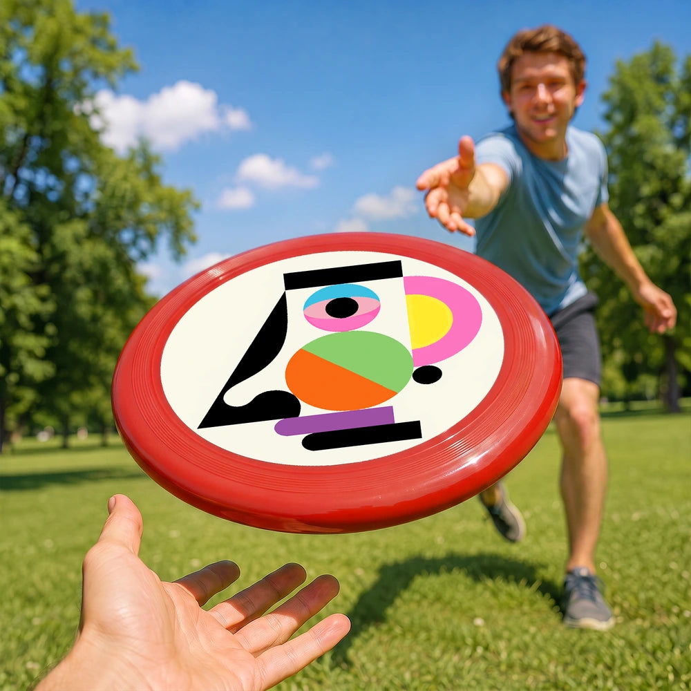 
Paint by Numbers - Frisbee | Abstract Beach Shapes
