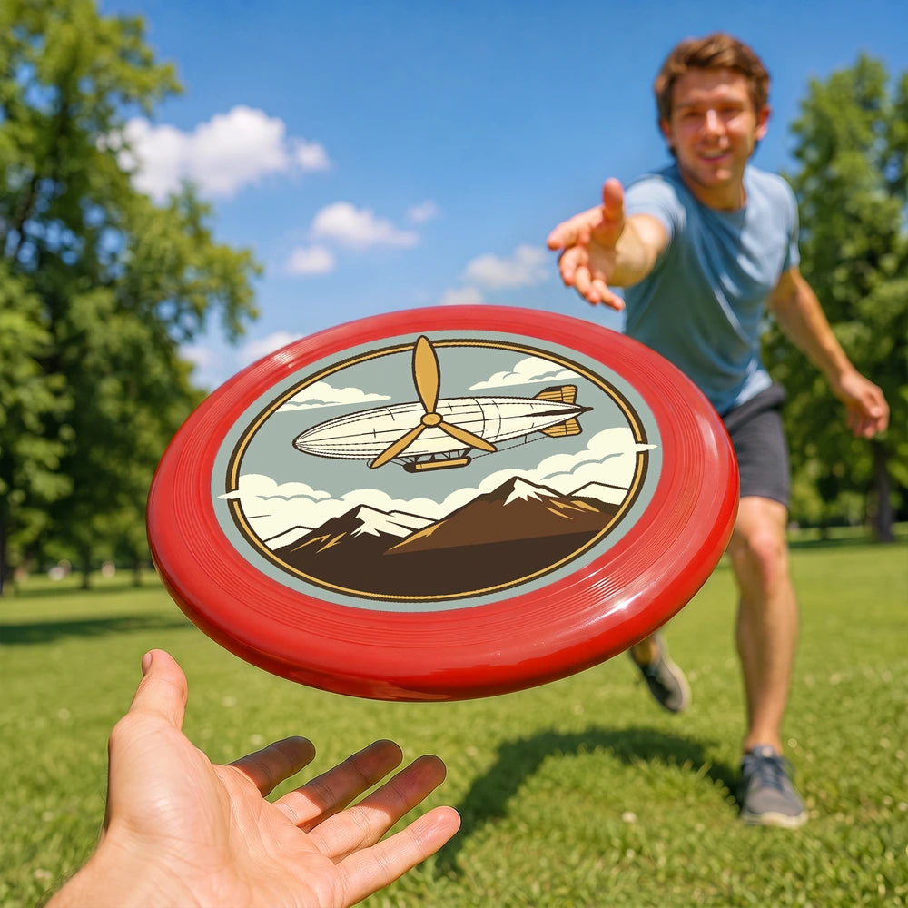 
Paint by Numbers - Frisbee | Airship over the Mountains