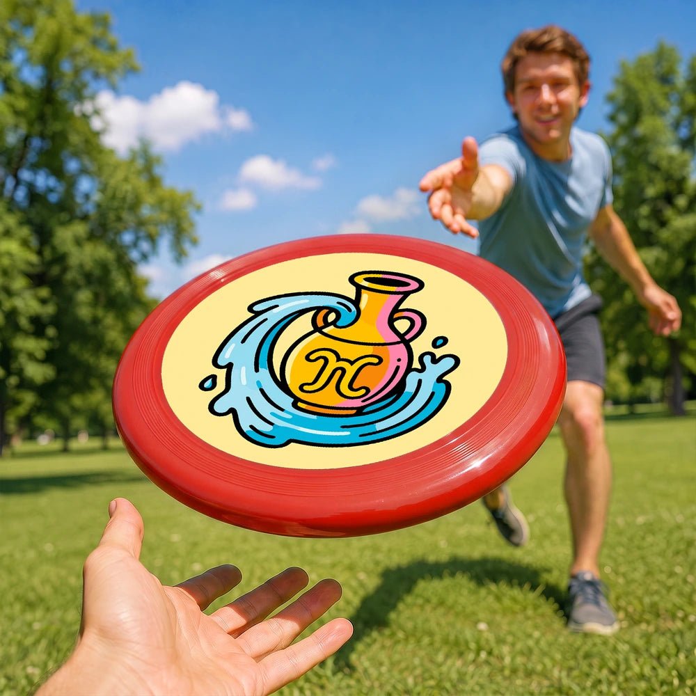Paint by Numbers - Frisbee | Aquarius Sign