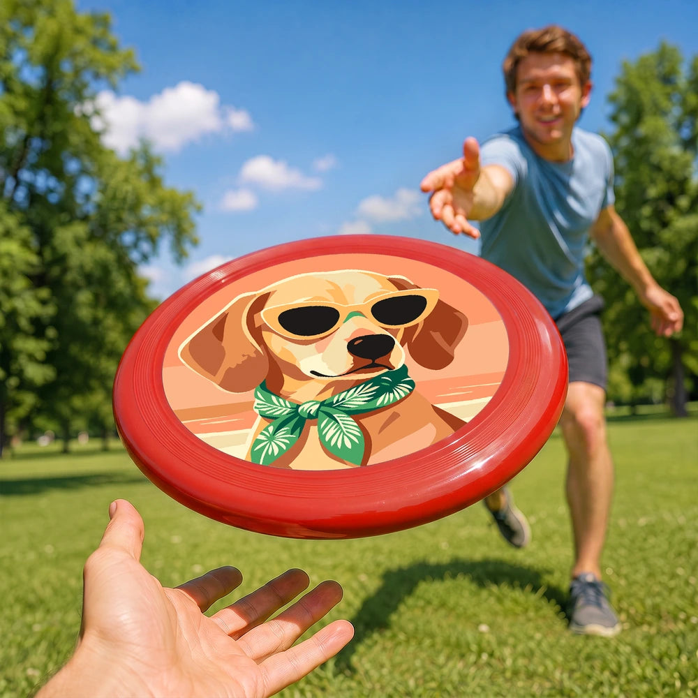 
Paint by Numbers - Frisbee | Beach Dog in Sunglasses