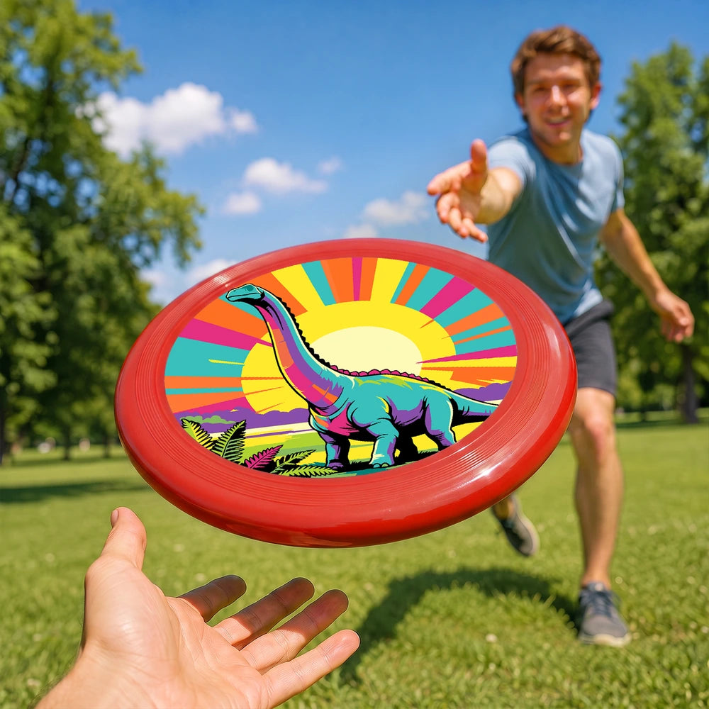 
Paint by Numbers - Frisbee | Brontosaurus at Sunrise