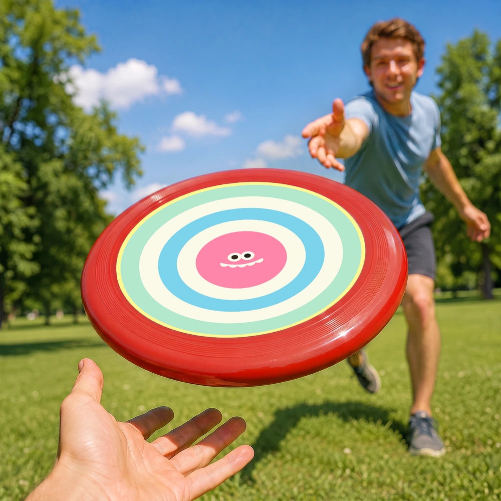 Paint by Numbers - Frisbee | Bullseye Face in Pink