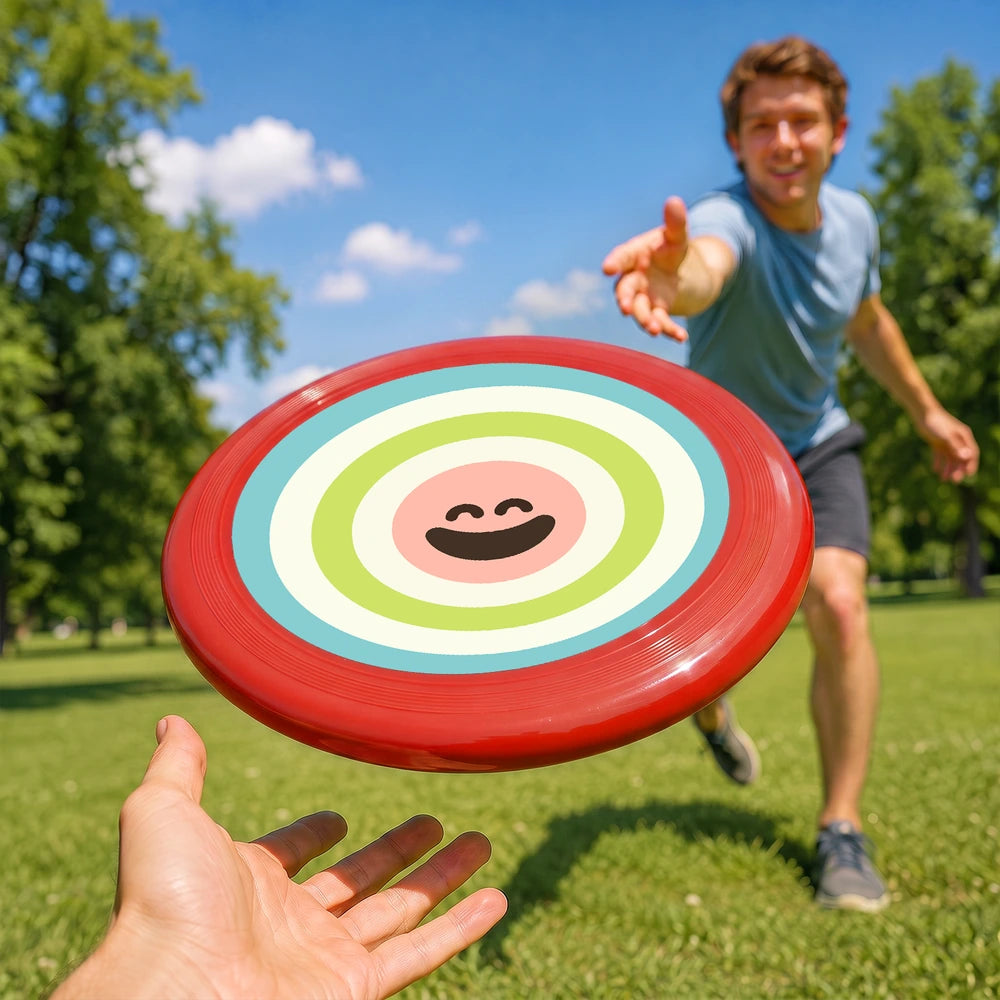 
Paint by Numbers - Frisbee | Bullseye Smile in Green