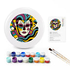 Paint by Numbers - Frisbee | Carnival Mask