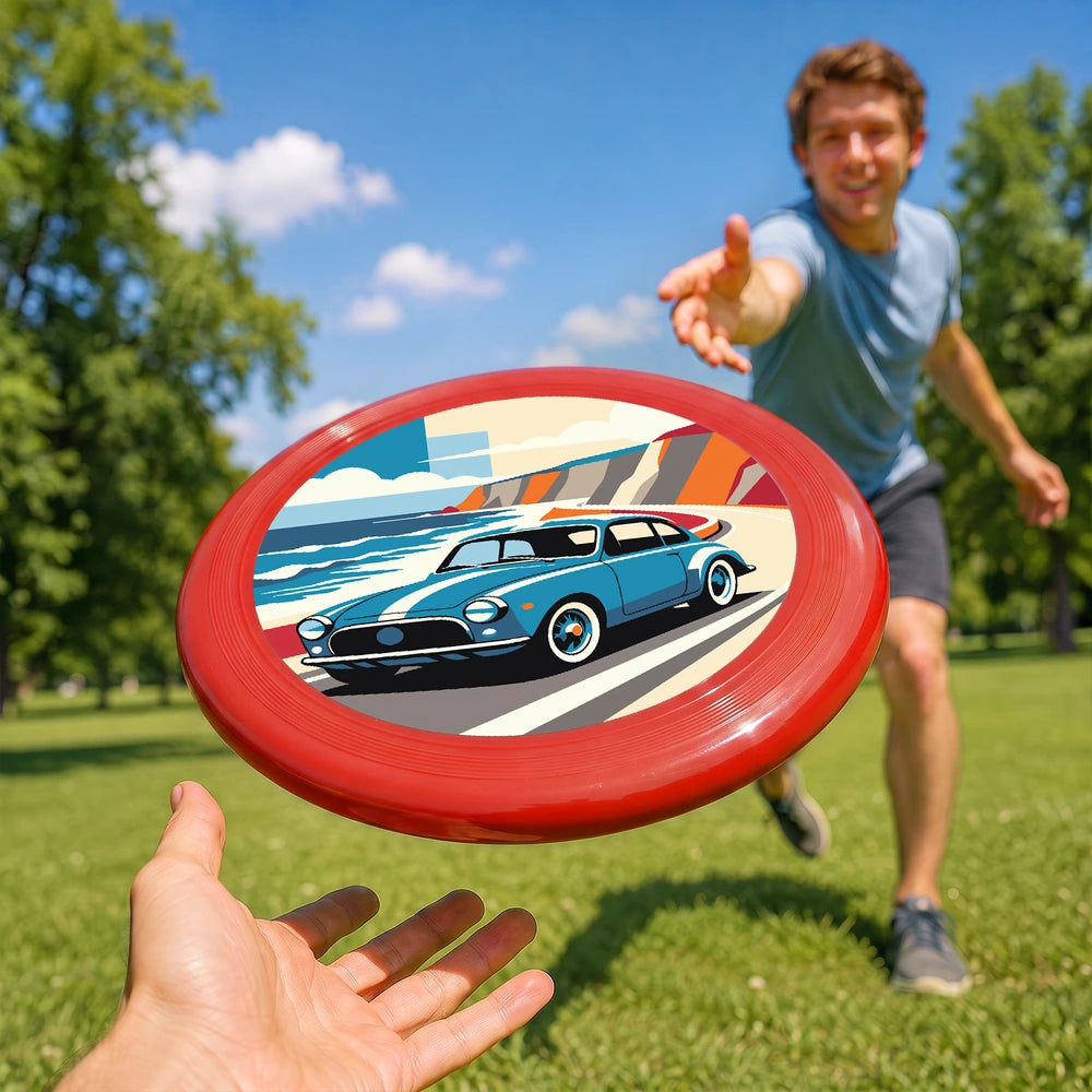 Paint by Numbers - Frisbee | Classic Car by the Sea