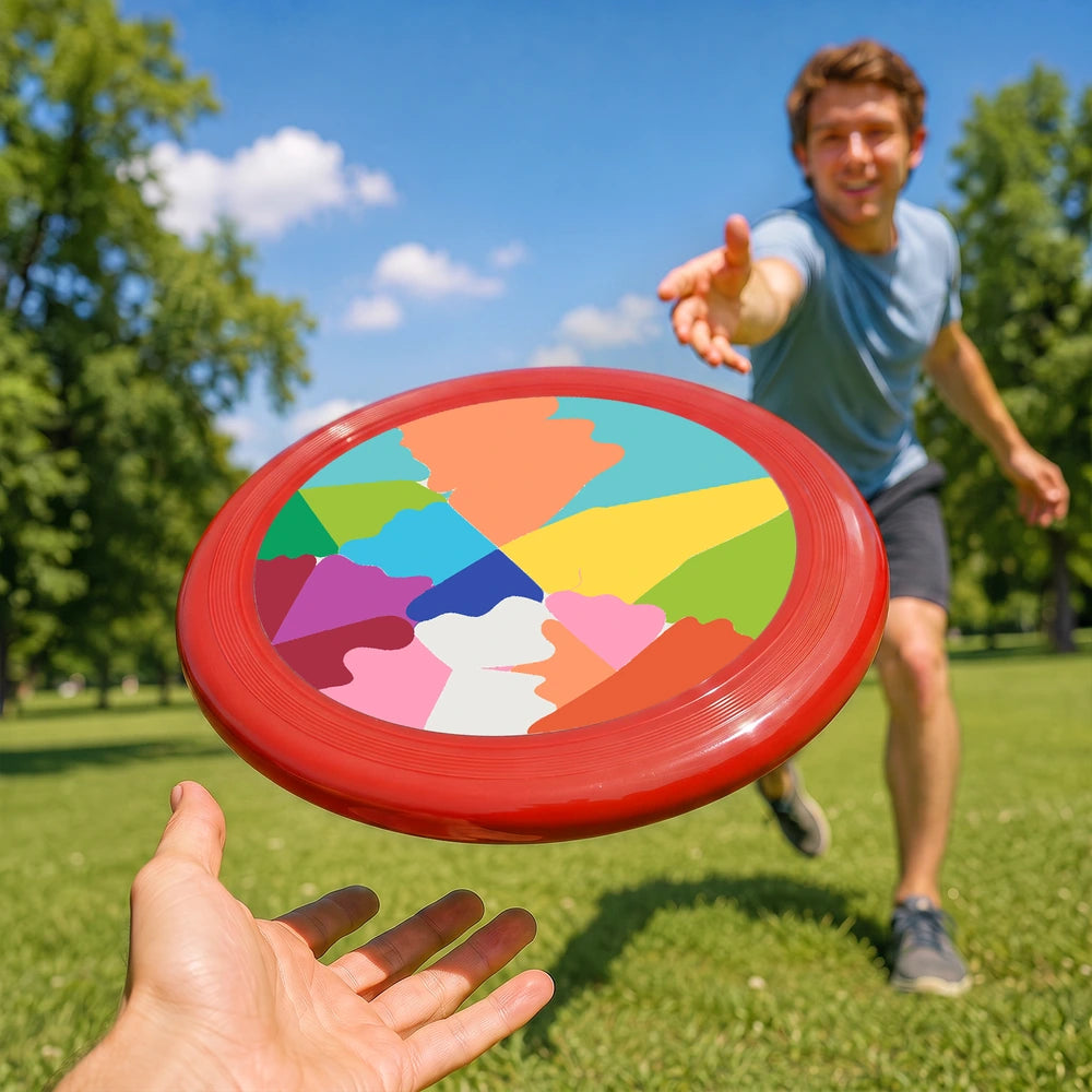 Paint by Numbers - Frisbee | Colour Block Wolf
