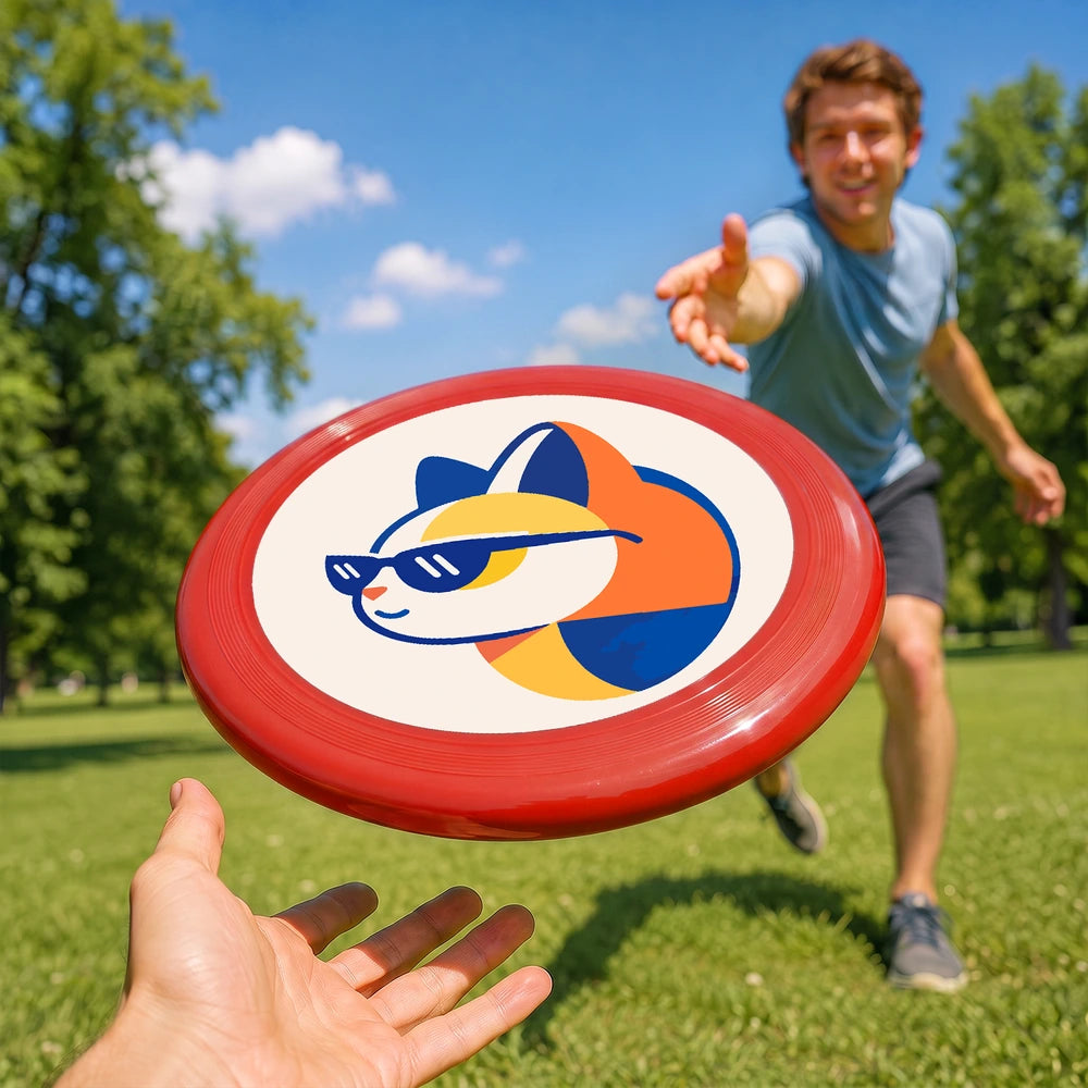 
Paint by Numbers - Frisbee | Cool Geometric Fox