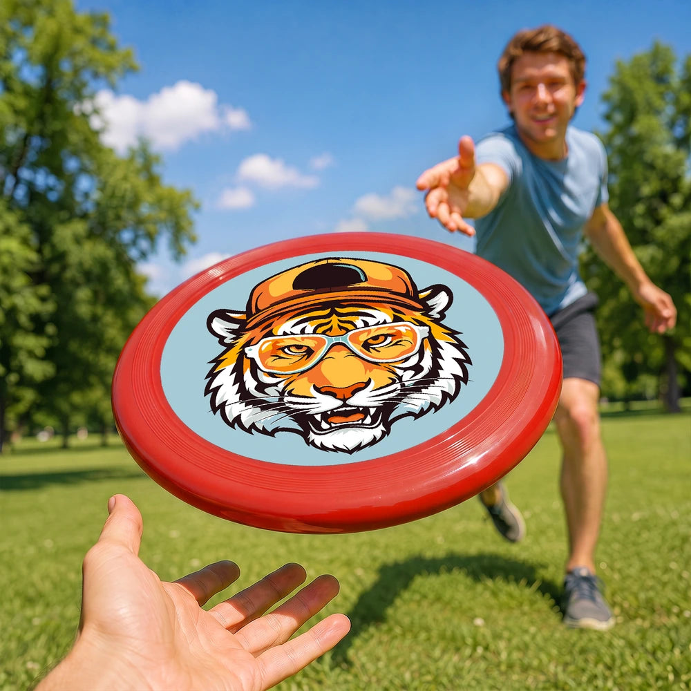 Paint by Numbers - Frisbee | Cool Tiger in a Cap