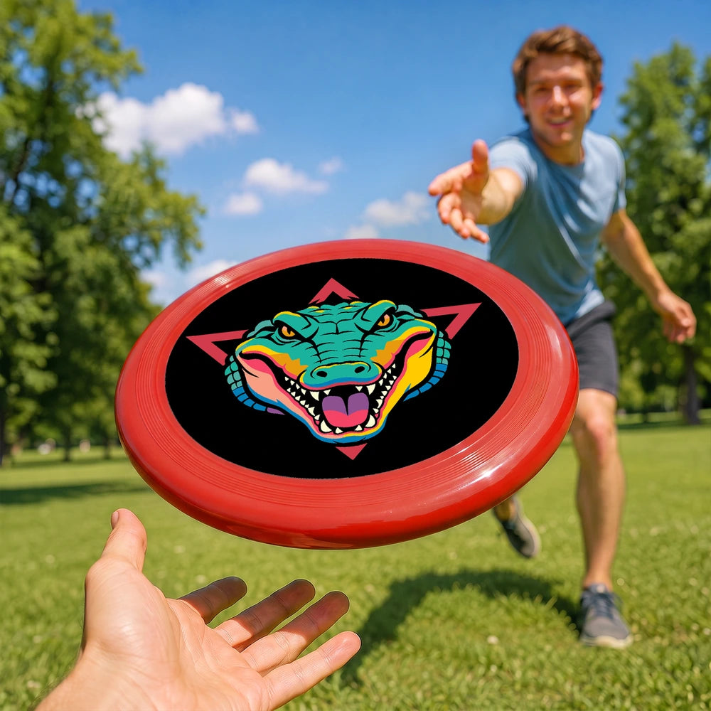 Paint by Numbers - Frisbee | Crocodile Emblem