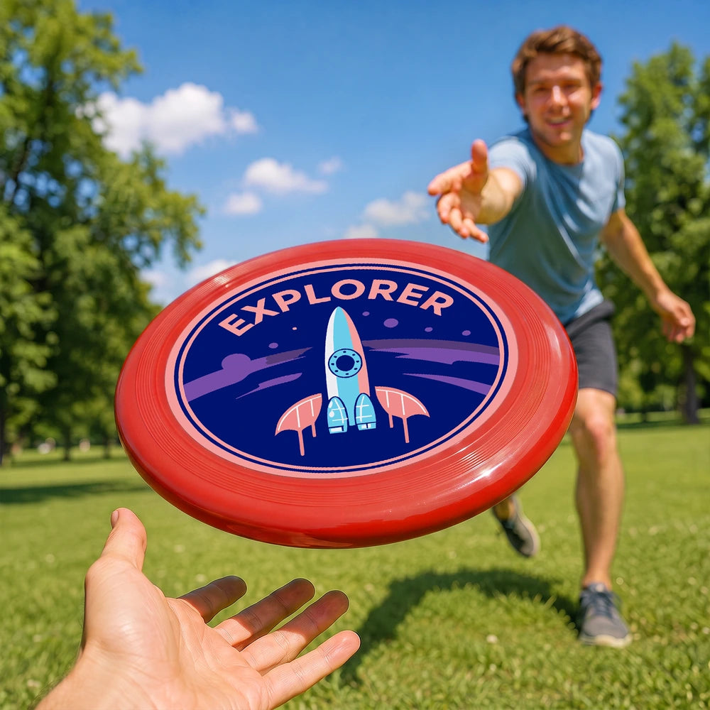 Paint by Numbers - Frisbee | Explorer Rocket Badge