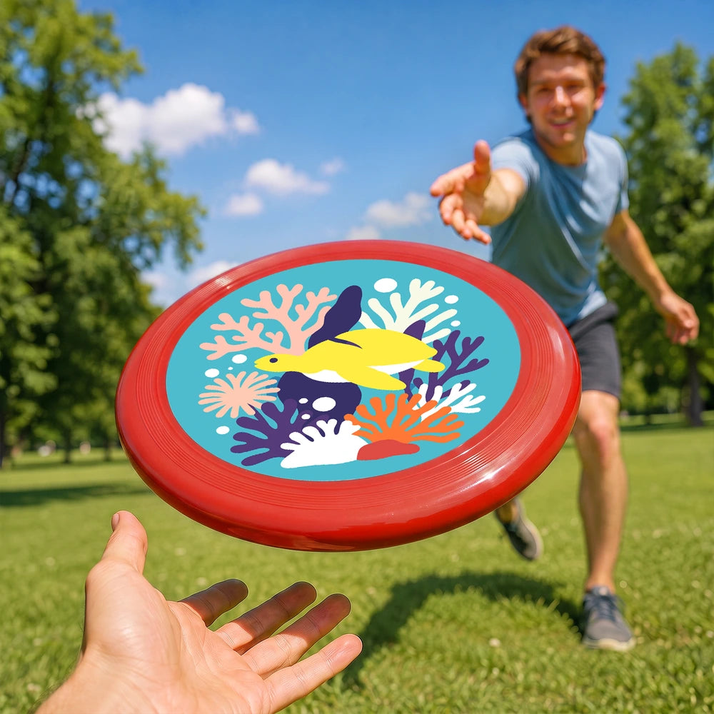 
Paint by Numbers - Frisbee | Fish on the Reef