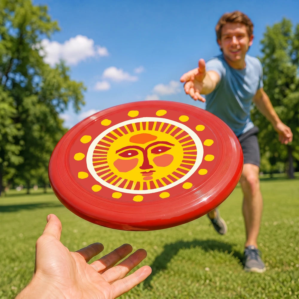 
Paint by Numbers - Frisbee | Folk Sun Face